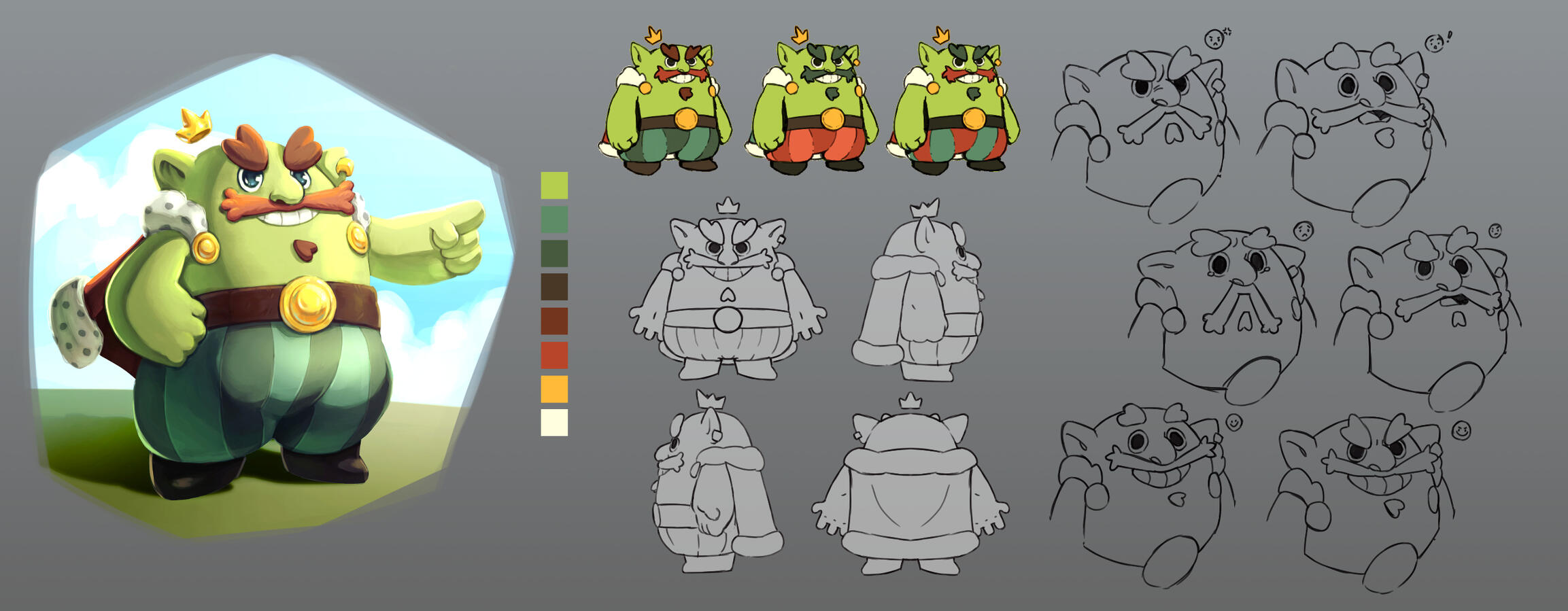 Chracter Concept Art - Compound Dev